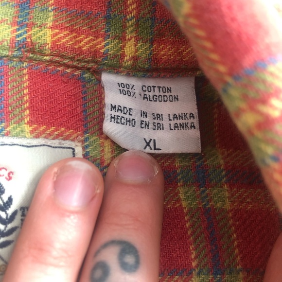 Plaid zip up - Picture 5 of 7